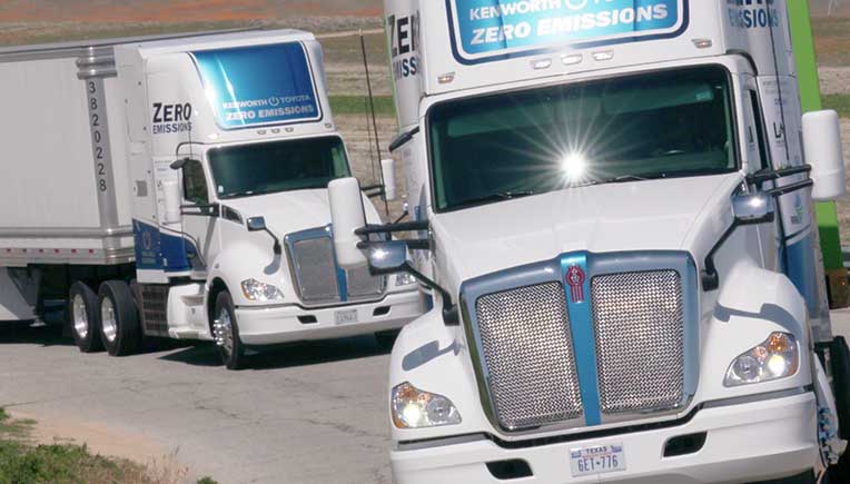 Toyota, Kenworth prove fuel cell electric truck capabilities 