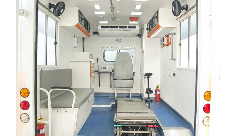 VE Commercial Vehicles launches Eicher Skyline Ambulance