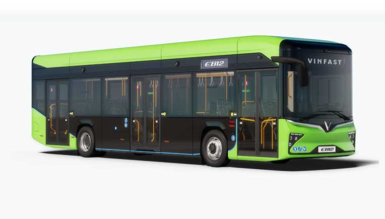 Vinfast e-bus; pic courtesy Vinfast