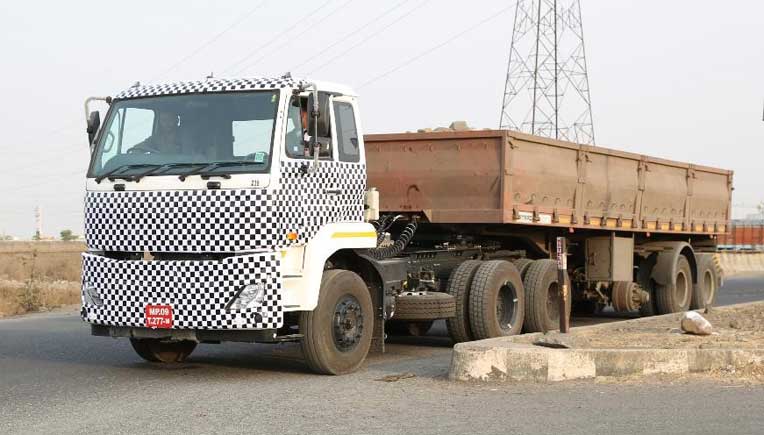 The new heavy duty truck from Volvo Eicher