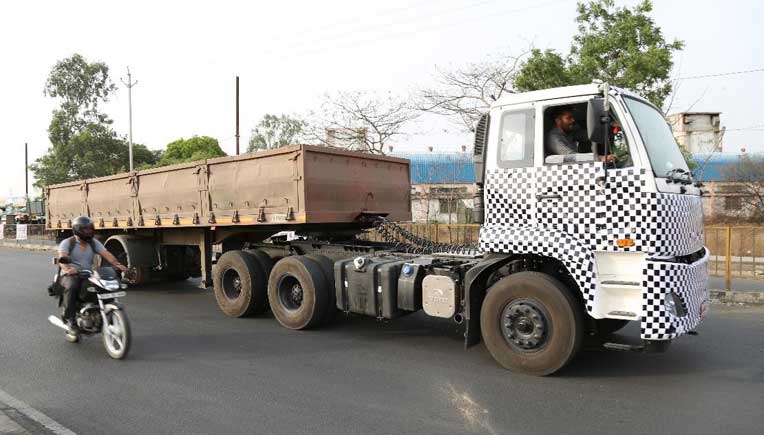 The new heavy duty truck from Volvo Eicher
