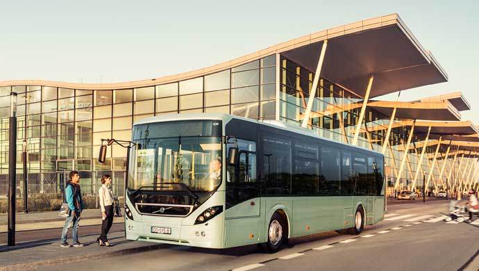 Volvo bus; For representation purpose only