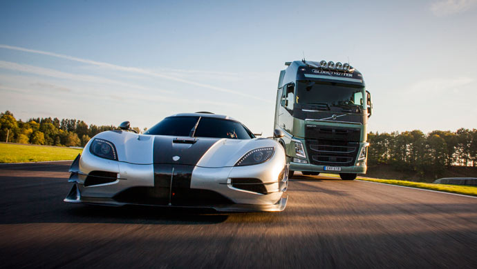 Volvo truck racing