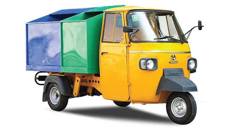 Youdha unveils electric garbage van to boost sustainable waste management in India