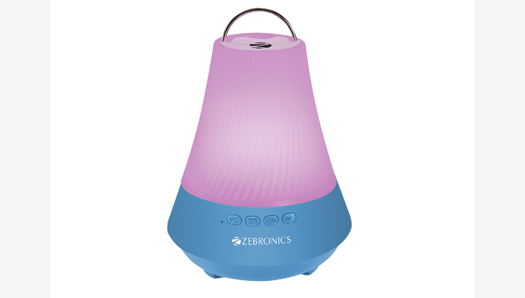 Zebronics affordable speakers with LED lights
