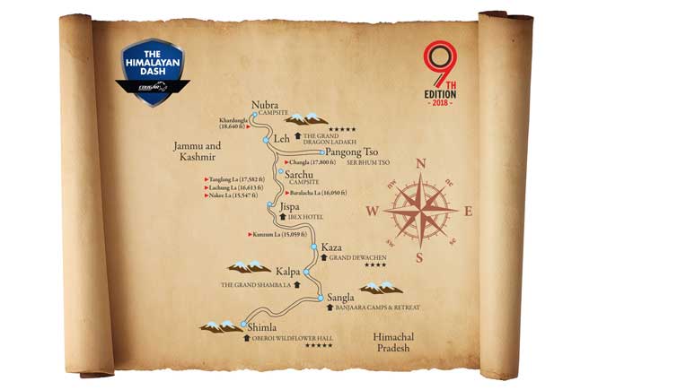 The route