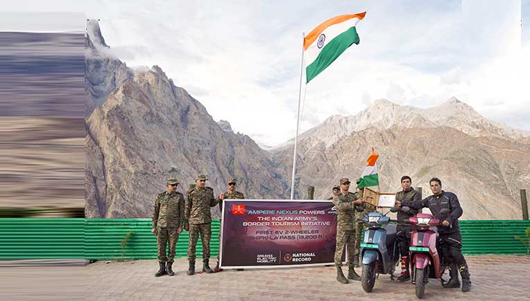 Ampere Nexus becomes first EV to conquer Shipki La Pass(13,200 ft)
