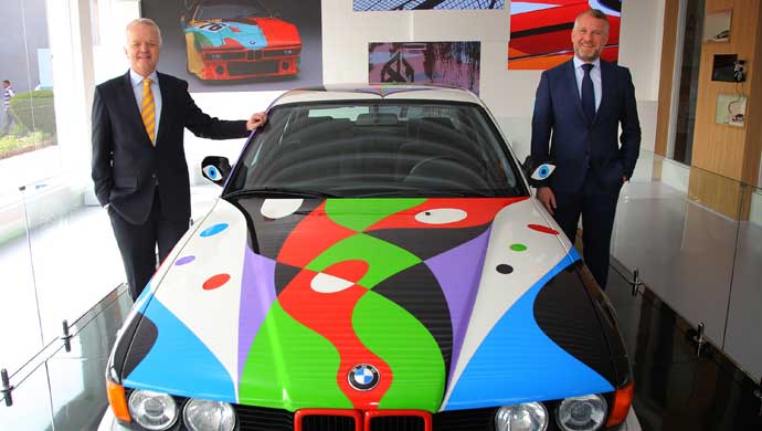 Philipp von Sahr, President – BMW Group India and Dr. Thomas Girst, Head Cultural Engagement – BMW Group