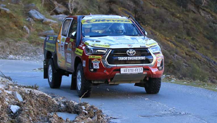 Arunachal Pradesh team is runner-up in Rally of Himalayas
