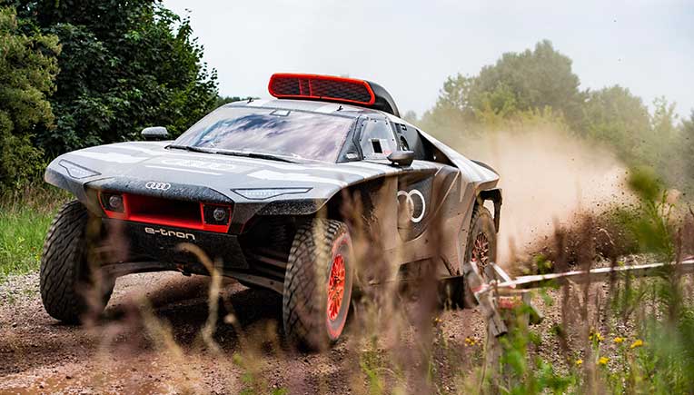 Audi RS Q e-tron battery is Audi’s secret for endurance at Dakar Rally