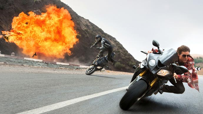 Tom Cruise in action