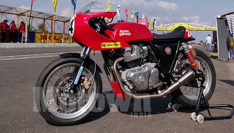 Back to Retro Racing with Royal Enfield Continental GT-R650 