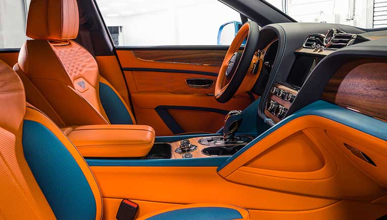 Bentayga EWB, infinite choice, curated by Mulliner