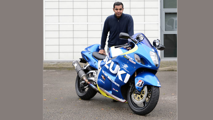 Sushanth Shetty & his Hayabusa