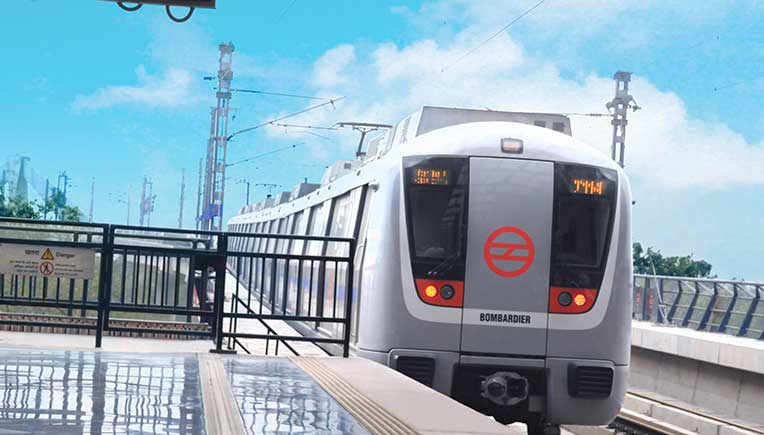 Bombardier delivers  800th Movia metro car to Delhi Metro 