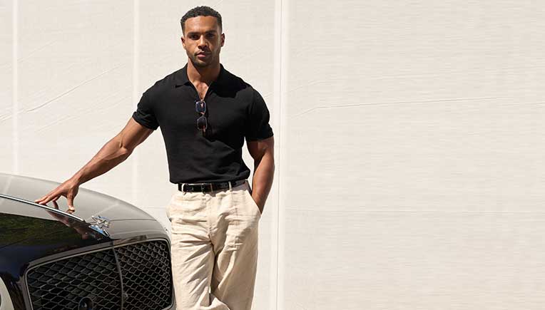 British actor Lucien Laviscount is global brand ambassador for Bentley