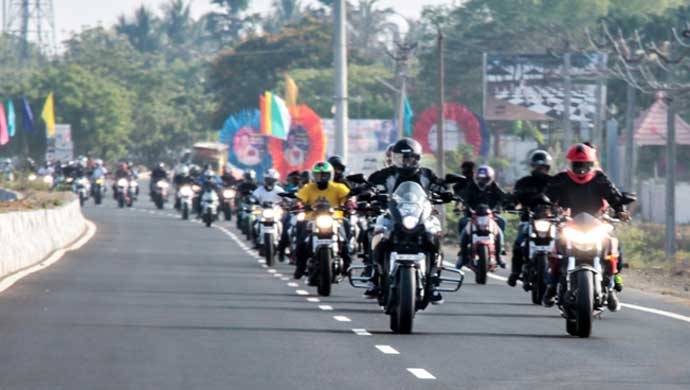 The DSK-Benelli showroom in Chennai, under the dealership of Power Super Bikes, showcases the entire range of DSK Benelli superbikes available in India