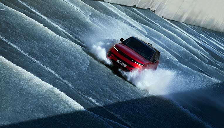 Dam it! The New Range Rover Sport proves its mettle once again! 