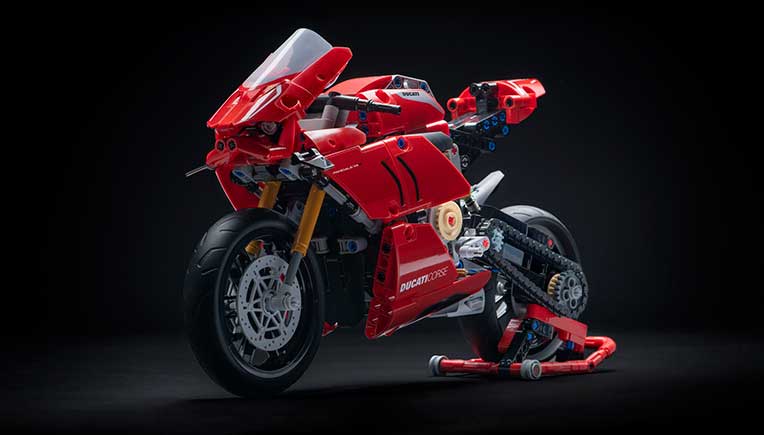 Ducati Panigale V4 R Lego toy with 646 pieces for Rs 5000 by June