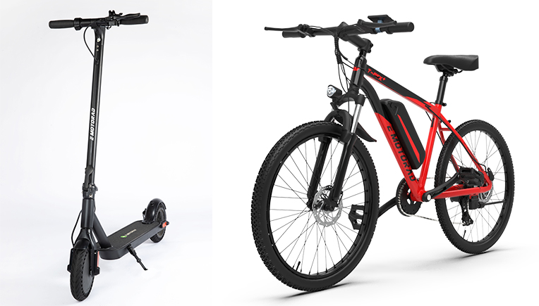 EMotorad launches kick-scooter Lil E, mountain bike T-Rex+