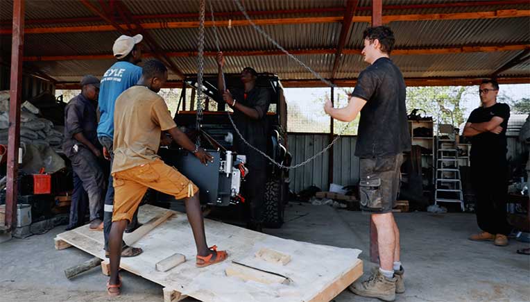 Electrogenic EV Technology electrifies Land Rovers for Kenya safari