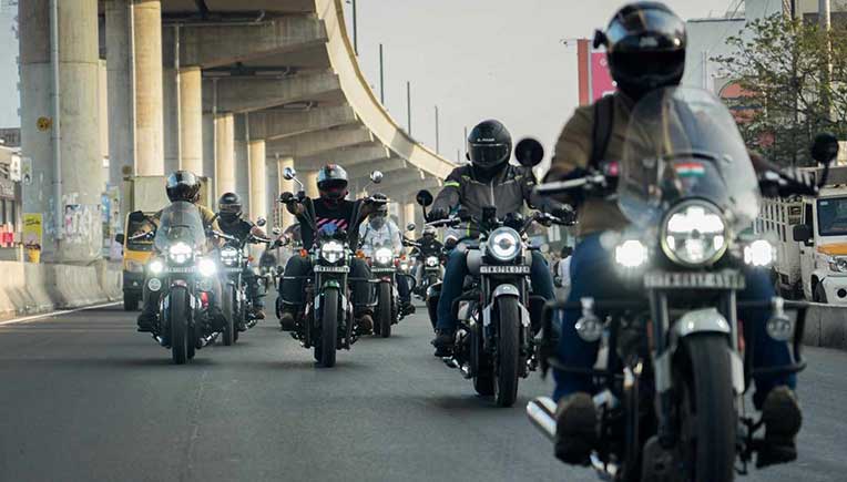Royal Enfield Super Meteor 650 marks 3 years with rides across 100+ cities