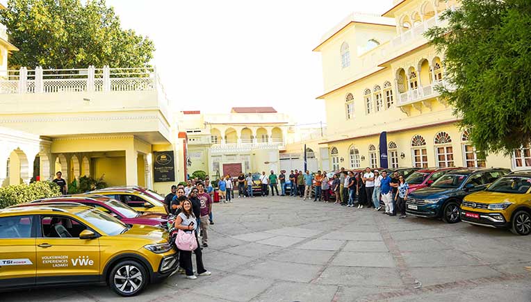 First Chapter of Volkswagen Experiences flagged off