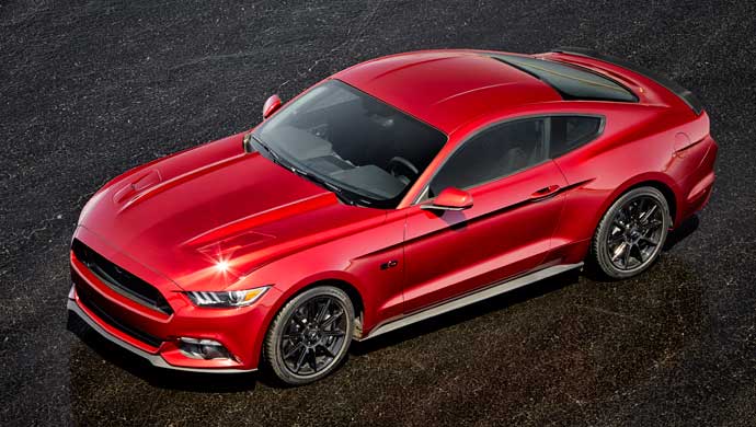 Ford Mustang sets the ball rolling!