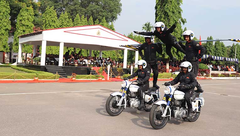 Indian Army stunt show marks inauguration of Tornadoes Wall by RE