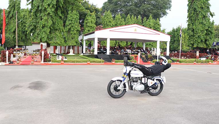 Indian Army stunt show marks inauguration of Tornadoes Wall by RE