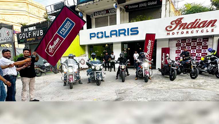 Indian Motorcycle flags off Delhi-Leh ride event