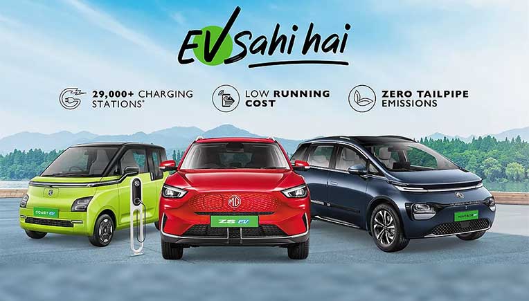 JSW MG Motor India kicks off ‘EV Sahi Hai’ awareness campaign