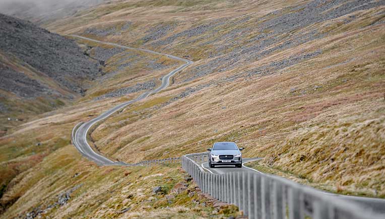Jaguar I-Pace completes Everesting challenge on a single charge 