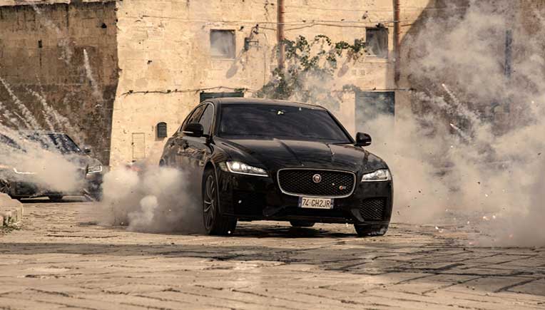 Jaguar XF makes its 007 debut in No Time To Die Hollywood movie