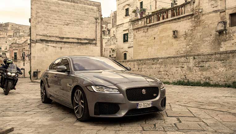 Jaguar XF makes its 007 debut in No Time To Die Hollywood movie