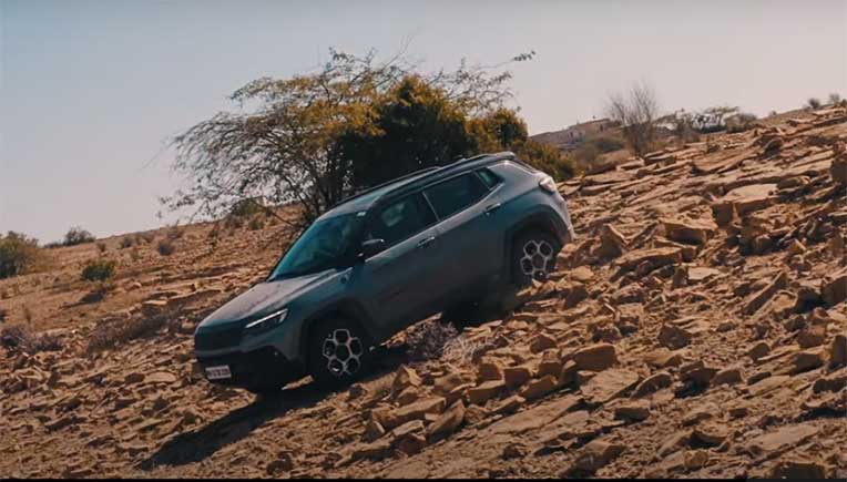 Jeep Compass Trailhawk, 1st Indian SUV to cross Great Indian Desert 