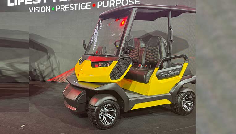 Kinetic Green, Tonino Lamborghini unveil electric luxury golf carts