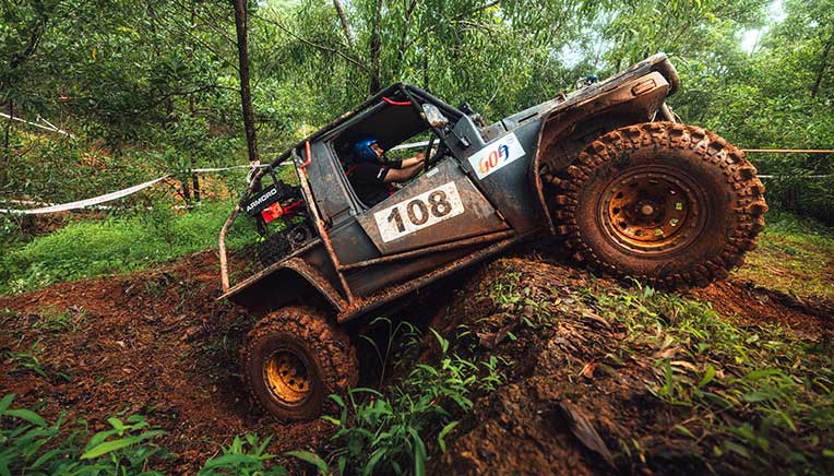 Action from Day 2 of RFC India 2026 (Image Courtesy Cougar Motorsport)