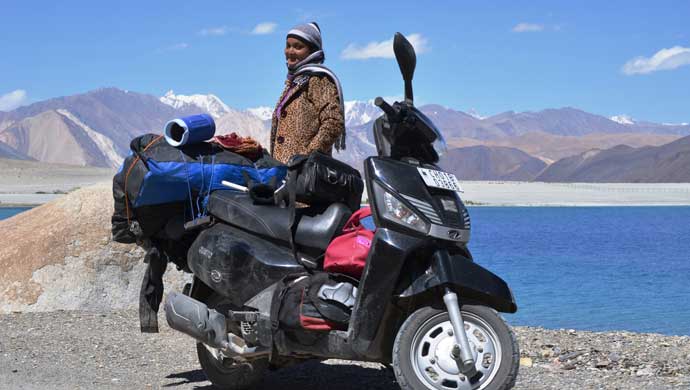 Karishma, who took up the challenge with her husband Pushpinder