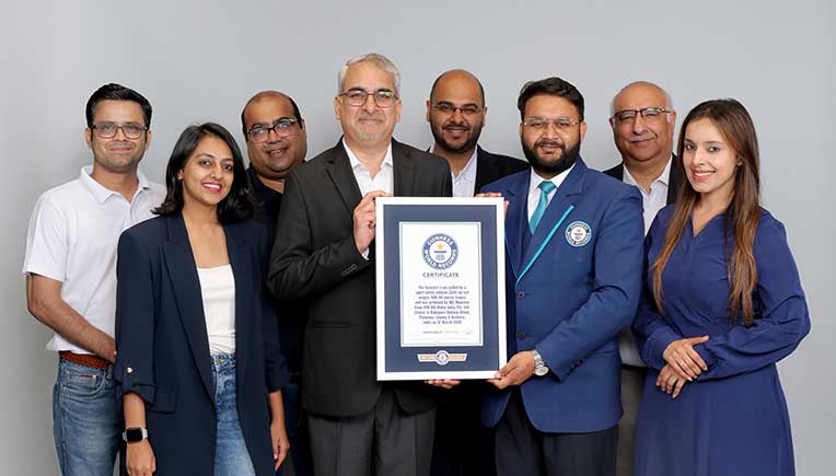 MG Majestor sets a new Guinness World Records title feat