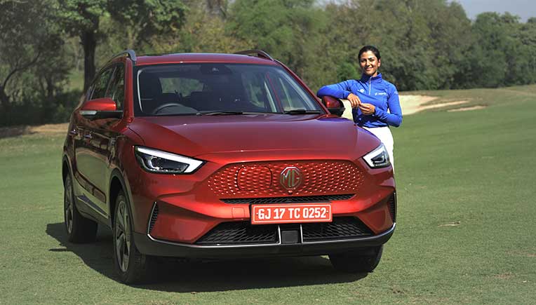 MG Motor fosters young talent; partners with pro golfer Tvesa Malik