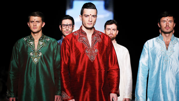 Ma Ya show -- Photo by Oleg Nikishin/Getty Images for MBFW Russia