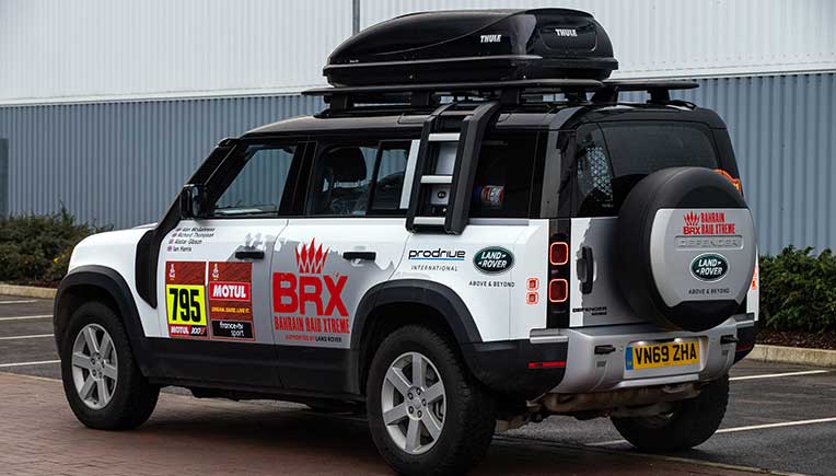 New Land Rover Defender 110 to play vital role in Dakar 2021