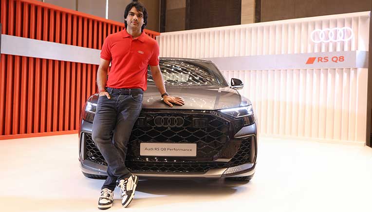 Olympic champion Neeraj Chopra joins hands with Audi India
