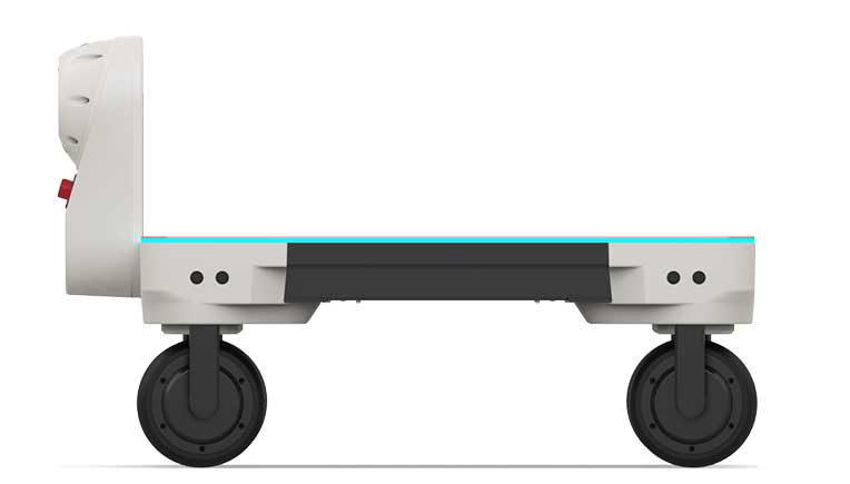 Piaggio Fast Forward presents kilo, robot with smart following technology