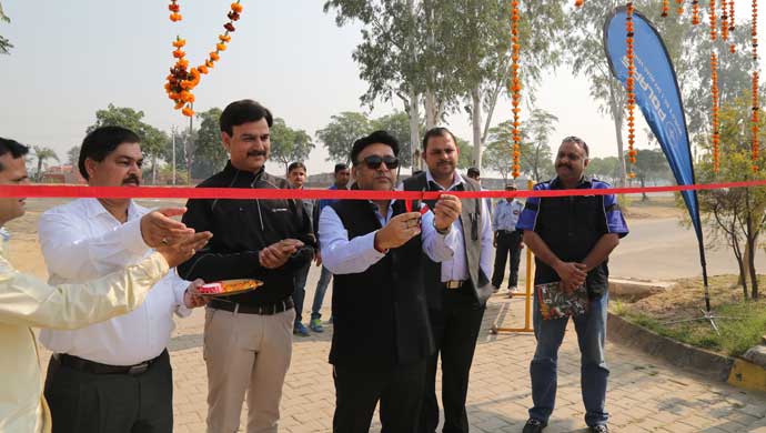 Senior officials inaugurating the new Polaris Experience Zone