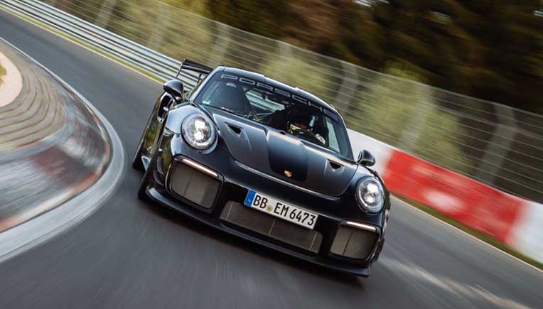 Porsche sets new lap record for fastest road-legal car with 911 GT2 RS