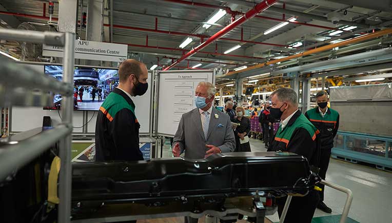 Prince of Wales celebrates 20 years of MINI production at Plant Oxford