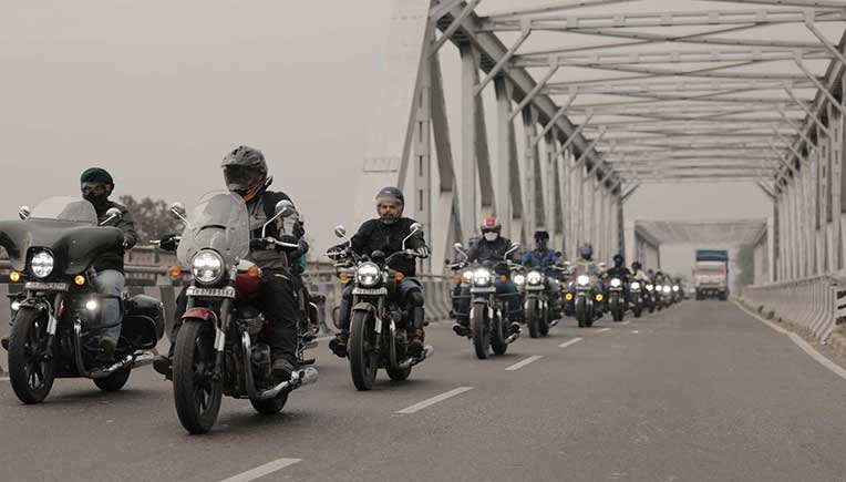 Royal Enfield Super Meteor 650 marks 3 years with rides across 100+ cities