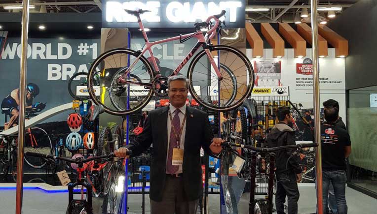 Pravin V Patil, MD & CEO, Starkenn Sports Pvt Ltd with his new launches